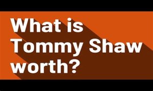 Tommy Shaw Net Worth – How Much is Shaw Worth?